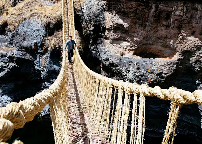 Ponte Inca Q´eswachaka Ponte Inca Q´eswachaka