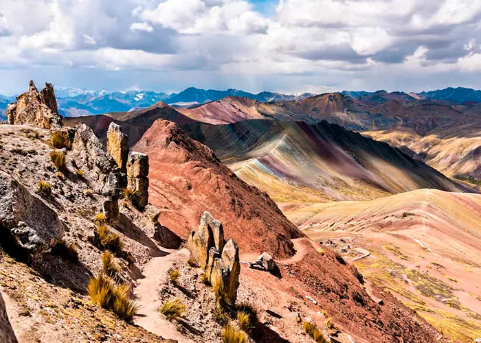 Trilha Montanha de Cores Palccoyo Trilha Montanha de Cores Palccoyo