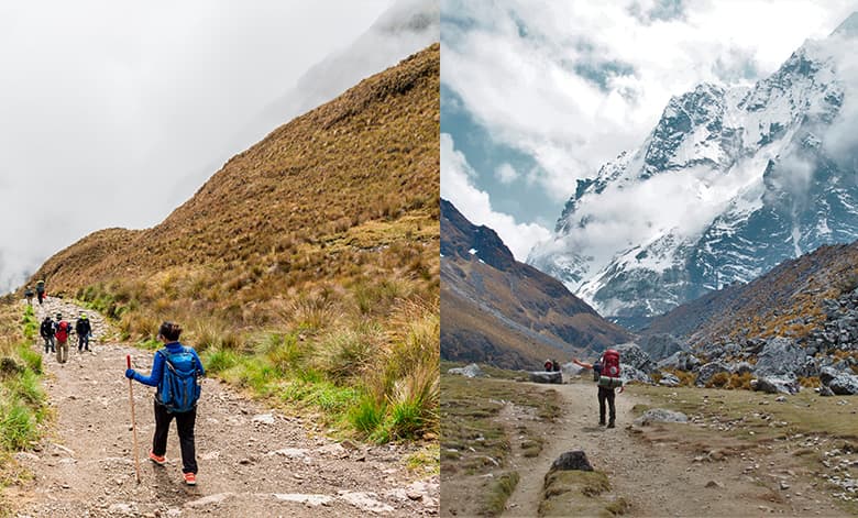 Trilha Inca ou Salkantay Trilha Inca ou Salkantay