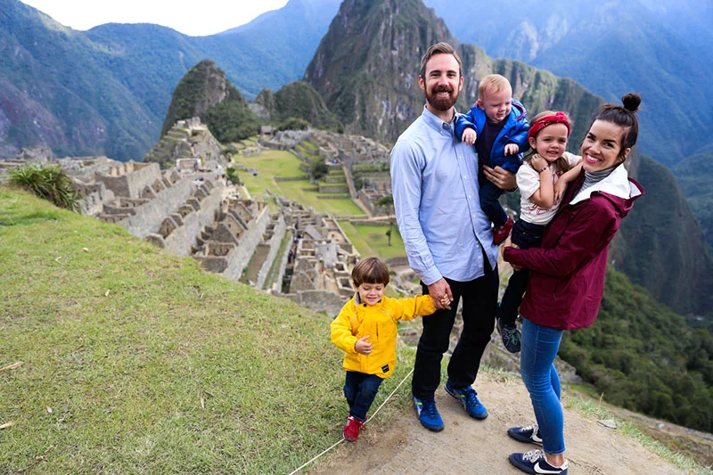 Machu Picchu em família Machu Picchu em família
